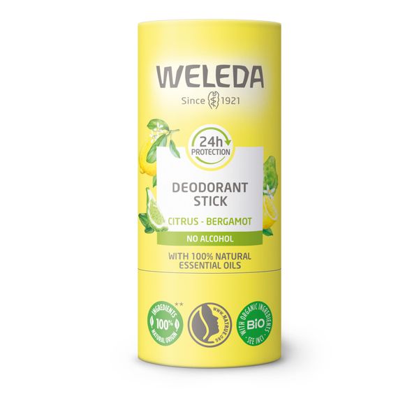 Weleda Deodorant Stick Citrus & Bergamot, 50g