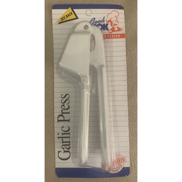 NOS Good Cook Garlic Press White Plastic