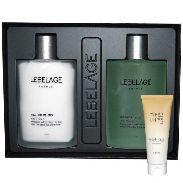 Fresh Green Tea for Men Gift Set of 2 + Cleansing Foam