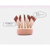 Negative Ion Hair Brush with Tourmaline