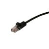 Quest Cat5E Cable, Snagless Molded Boot, Eia568B, Black, 10Ft