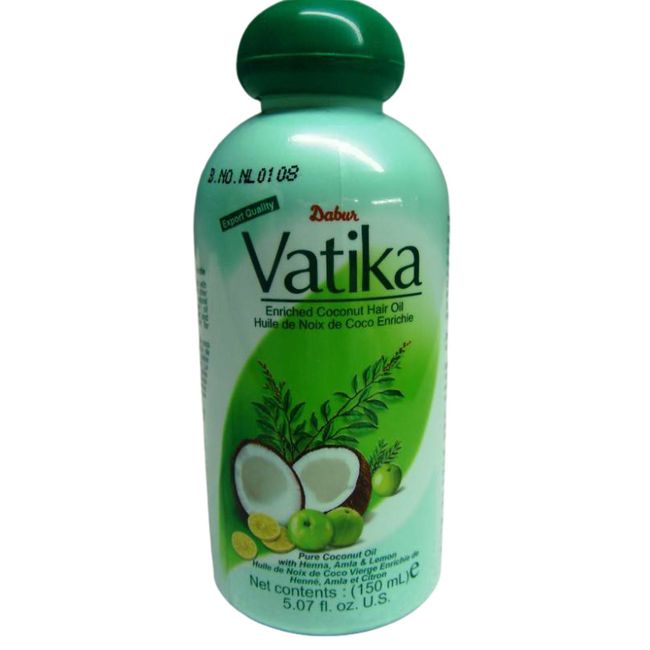 2 Pack Dabur Vatika 150ml Coconut Hair Oil