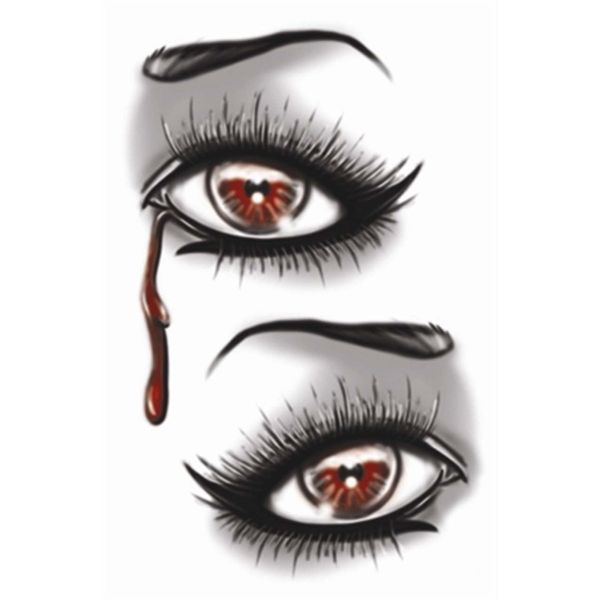 Gothic - Evil Eye - Tinsley Transfers Temporary Tattoo