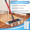 3 Pack Replacement Mop Pads for O-Cedar H2prO Flat Mop System, Machine Washable Microfiber Pads Refills