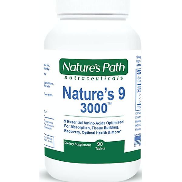Nature'S 9 3000 Essential Amino Acids Supplement, Best EAA Amino Acid Complex Al