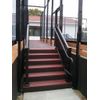 1.9" Round x 3 ft. Bronze Aluminum ADA Handrail Kit - Includes 2 wall brackets