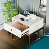 Modern Bedroom Nightstand Wood Bedside Table End Table Night Stand with Drawer