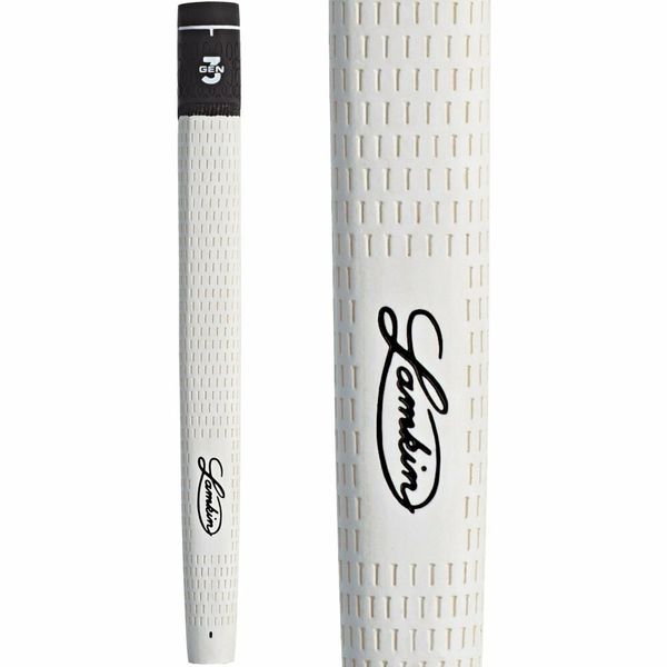 1 NEW Lamkin 3GEN Putter Grip -  MIDSIZE PADDLE - WHITE / BLACK