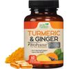 Turmeric Curcumin + BioPerine 95% Standardized Curcuminoids 2600mg Joint Support