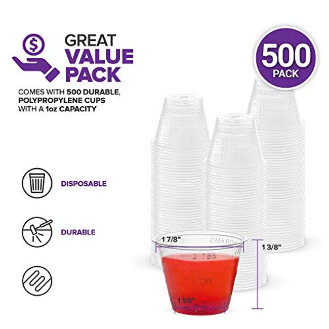 Stock Your Home Plastic Juice Bottles 8 Oz with Lids, Juice Drink Cont