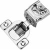 50Packs 1-1/4" Overlay Soft Close Face Frame 105° Compact Cabinet Hinge Hardware