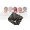 5pc KIT w/BRUSH SET (BEIGE) Foundation Concealer Blush Corrector Bare Face Full Size Illuminating Powder