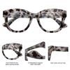AMOMOMA 3 Pack Retro Oversized Reading Glasses for Women Blue Light Blocking Computer Readers Spring hinge AM6003 with Black+Brown+Grey Tortoise Frame 1.50 x
