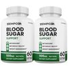 Zempoza Blood Sugar Capsules, Official Capsules Maximum Strength (2 Pack)