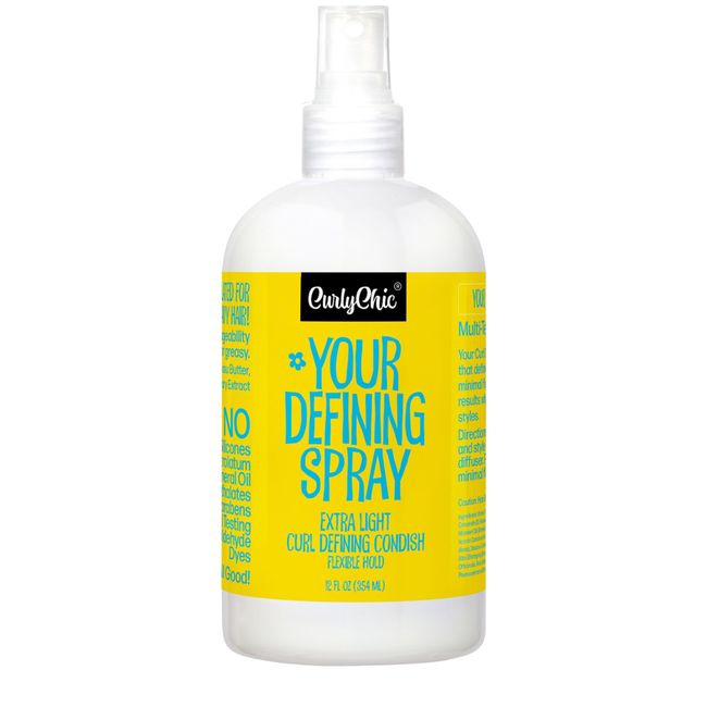 CurlyChic Your Defining Spray Flexible Hold 12 fl oz (Pack of 2)