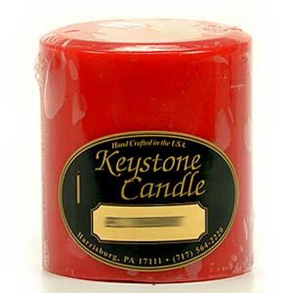 3 x 3 Christmas Essence Pillar Candles