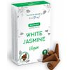Stamford Vegan Patchouli Incense Backflow Cones-72 Cones (White Jasmine)