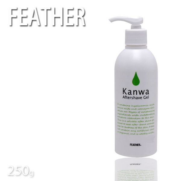 Feather Aftershave Gel Relaxation 250g Bottle Beard Softener Shaving Pro Professional Beauty Salon/Beauty Salon Specialty Store Small Gift Gift Small Present Cosmetics Jungle