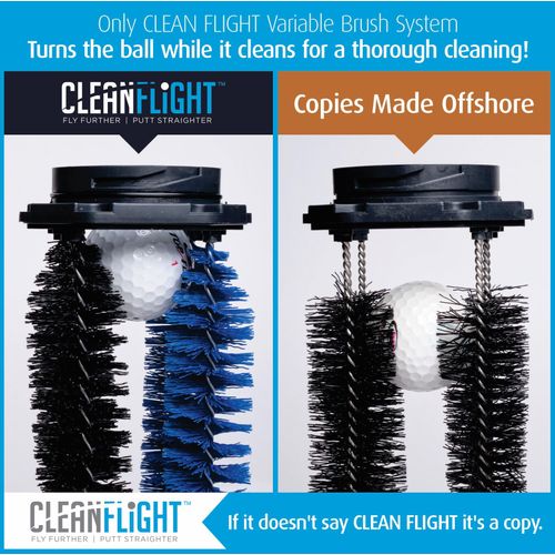 Clean Flight Golf Ball Washer Cleaner – Best Golf accessory Gifts for Men & Women