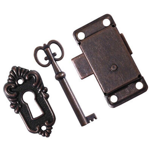 1 Set Cabinet Locks Retro Lock Cabinet Locks with Key Cabinet Lock Cupboard