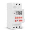 TM919B 30A 7 Days Programmable Electronic Timer Switch 24 Hours Automatic Cycle Timing Controller for Lighting Loading ON/Off (110V)
