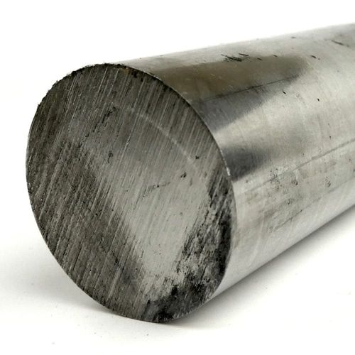 416 Stainless Steel Round Bar, Unpolished (Mill) Finish, Cold Finish, Annealed, ASTM A582, AMS 5610, 0.375" Diameter, 24" Length, OnlineMetals