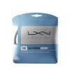 Luxilon Tennis String, ALU Power Rough, Polyester, 16, Diameter: 1.3 mm, Grey, 12.2 m