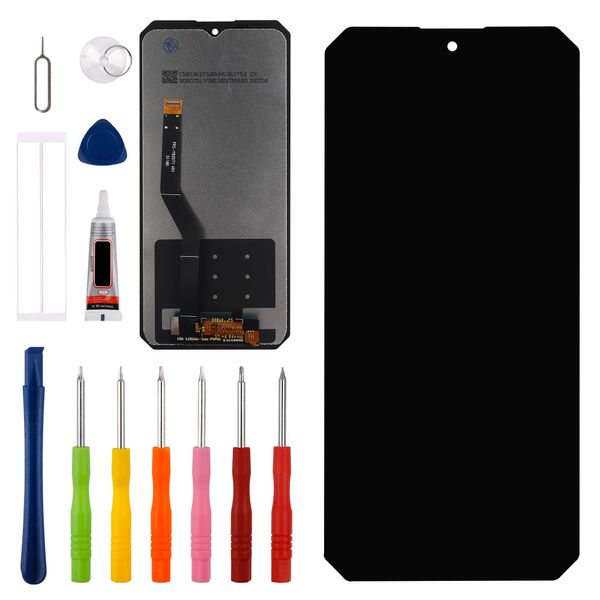 Vvsialeek Replacement OLED Display Compatible with Oukitel G1 LCD Touch Screen with Toolkit Fingerprint Function