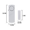 4 Home Safety Burglar Alarm Wireless System Security Device Door Window Sensor