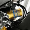 Ohlins electronically controlled replacement graphics on clear vinyl 65mm x 2 pieces