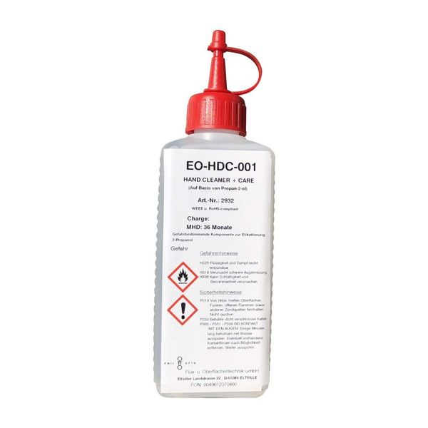 100 ml EO-HDC-001, IPA/water cleaner (min. 70% propan-2-ol)