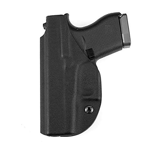 Vedder Holsters LightTuck IWB Kydex Gun Holster Compatible with S&W M&P Shield 9mm / .40 with Crimson Trace LG-489 (Red) (Right Hand Draw)