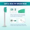 Derffin Replacement Toothbrush Heads, 8 Pack Standard Brush Heads Compatible with Philips Sonicare Toothbrushes, Fit DiamondClean FlexCare HealthyWhite EasyClean ProtectiveClean PowerUp etc (White)