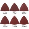 Oscillating Multi Power Tool 18 pcs Sanding Paper with Triangular Sanding Pad