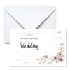 Pack of 10 Wedding/Evening Invitations (PASTEL 3)