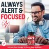 Organic Maca Root Capsules, Supports Energy, Mood,And Performance 120 Capsules