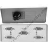 All Female}DB9 pin Serial RS232 4way ABCD manual cable/cord/wire Switch Box{F