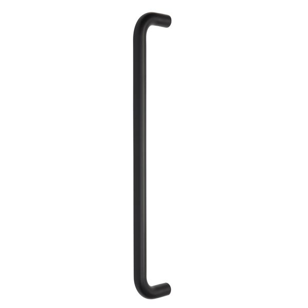 Access Hardware Matte Black D Shaped Door Pull Handles - 300mm Centres