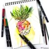Tombow ABT N75 Dual Brush Pen - Cool Grey 3