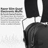Walker's Razor Slim Let Freedom Ring Cushioned Electric Earmuffs Bundle