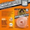 Gorilla 3044121 Double Sided Mounting Tape XL Clear 3.8m