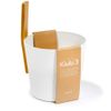 KOLO Sauna Bucket 3 + Ladle White + 2 x Brush/Sauna Bucket