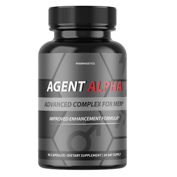 Agent Alpha Supplement for Men Virility Performance Formula - 90 Capsules