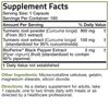 Turmeric Curcumin + BioPerine Joint Support Non-GMO, 180 Capsules