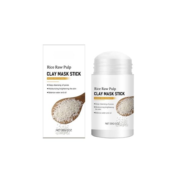 Rice Extract Cleansing Stick Mask - Purifying & Refining Treatment for Smooth, Balanced Skin