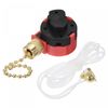sourcing map Pull Chain Switch 3 Speed 4 Wire Replacement with String for Ceiling Fan Lamp Light Gold Tone