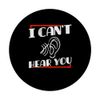 Deaf Awareness Survivor Support Hearing Disability PopSockets Swappable PopGrip
