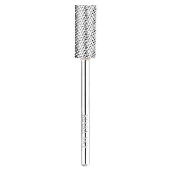 Kiara Sky Professional Nails Stainless Steel Universal Drill Bits for e-file Nail Drill (Small Barrel Medium Bit (Silver))