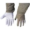 AGS Beekeeper gloves 3 layer ultra green ventilated bee keeping gloves beekeeping (Large)