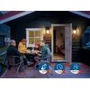 DEWENWILS 4 Pack Dusk to Dawn Light Socket Adapter, 360° Sensor Rotation,